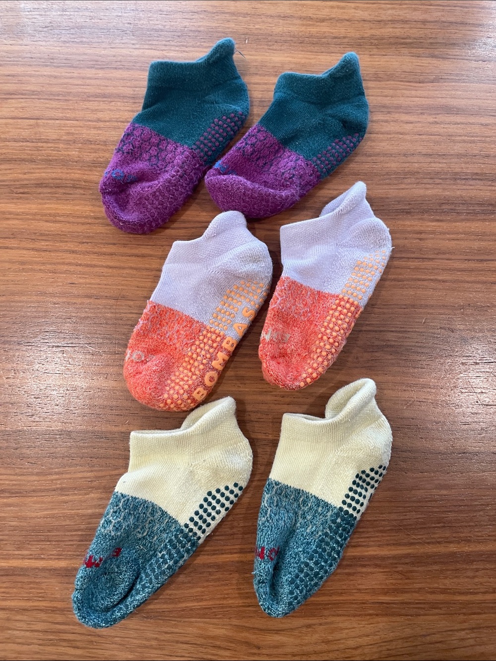 Bombas Junior Marl Gripper Socks